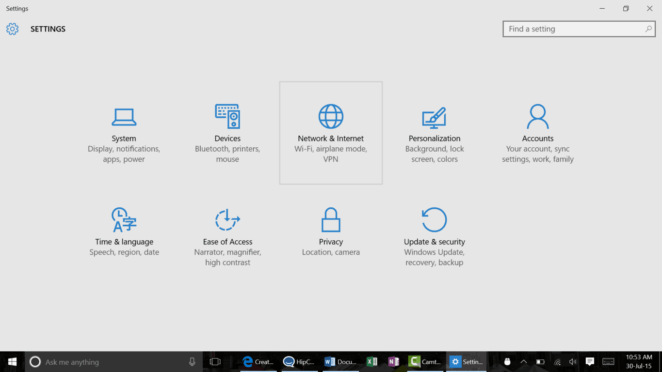 Windows10でVPNを設定する方法