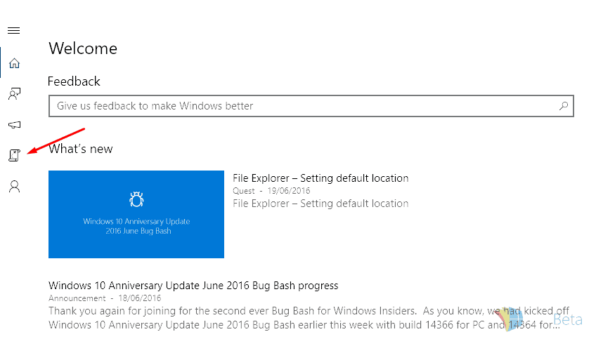 如何完成 Windows 10 Insider 任務