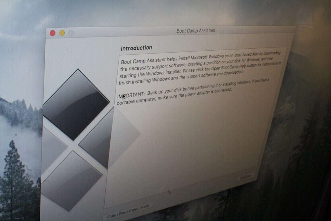 Como executar e instalar o Windows através do Boot Camp no OSX