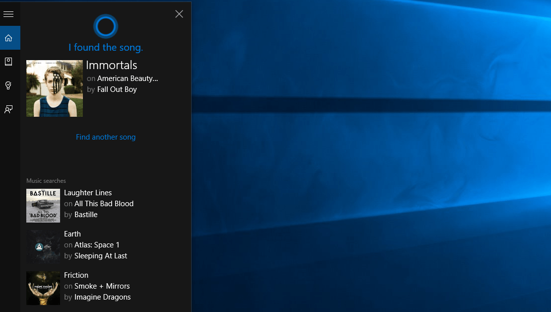 Cách khám phá và phát nhạc bằng Cortana trong Windows 10