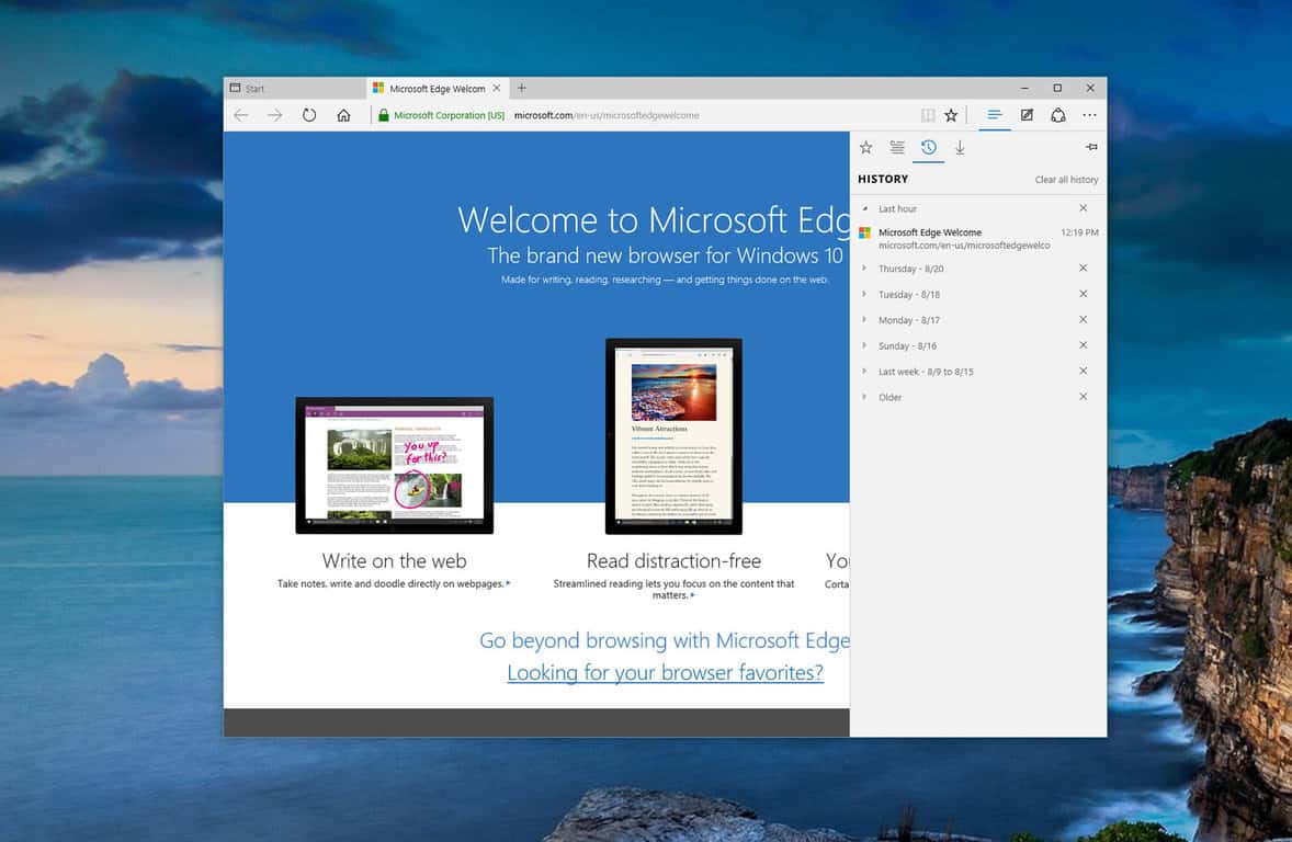 Come visualizzare o eliminare la cronologia di navigazione di Microsoft Edge