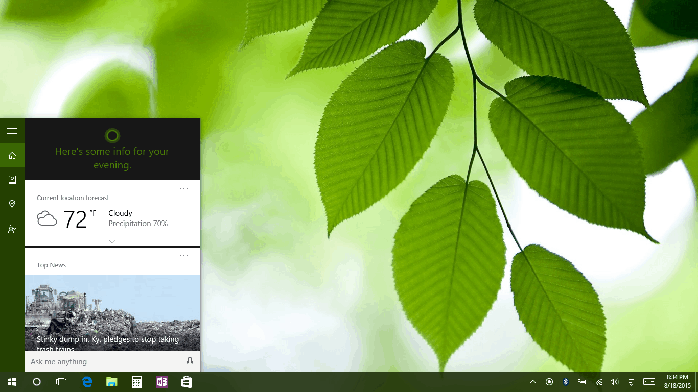 Como rastrear pacotes com Cortana no Windows 10