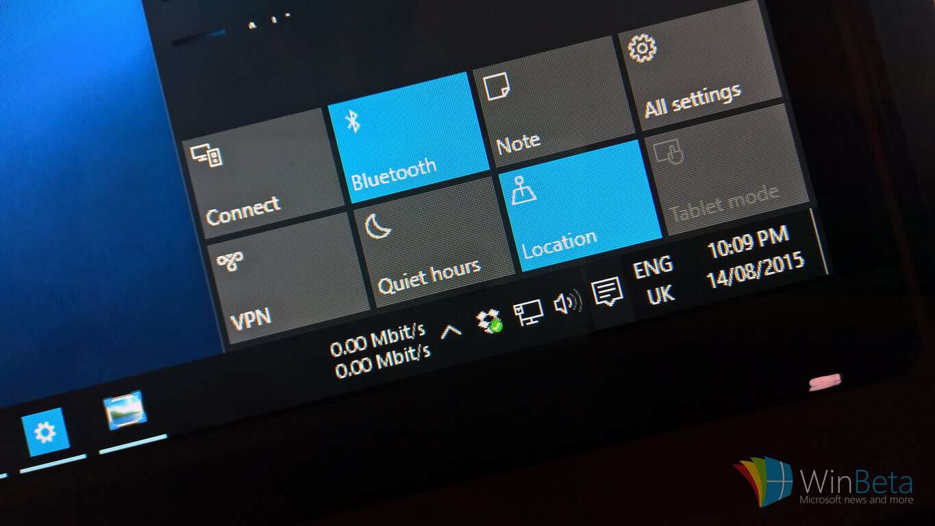 Windows 10 How To: Passen Sie Ihre Schnelleinstellungen im Action Center an