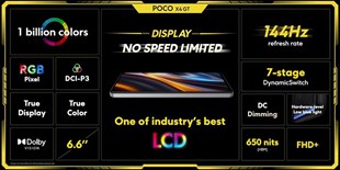 POCOX4GT最も安いMTKDimensity8100電話とその高速