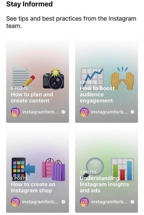 Nouvelles fonctionnalités et mises à jour d'Instagram - mode créateur ig