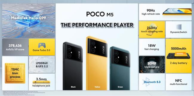 第一印象 POCO M5