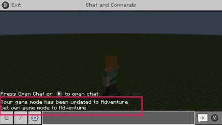 Modes commutés Minecraft