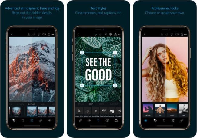 Adobe Photoshop Express, app per collage di Instagram