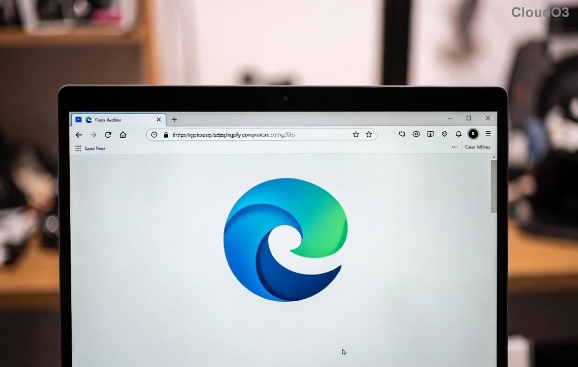 <strong>Microsoft Edge</strong> interface voor phishingbescherming met geblokkeerde frauduleuze website