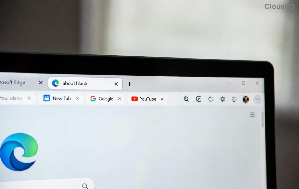 Antara muka kemas kini Microsoft Edge yang menunjukkan butiran versi terkini