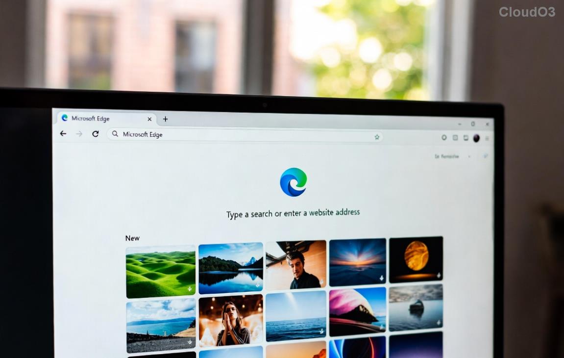 Skrin ralat Ralat dan Serangan Rangkaian HSTS Microsoft Edge