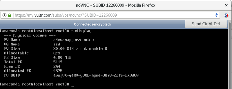 Instal dan Atur CentOS 7 untuk Membuka Kunci LVM dari Jauh pada Enkripsi Disk LUKS Menggunakan SSH