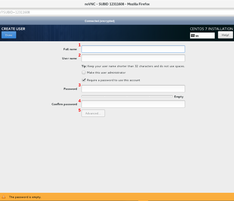 Instal dan Atur CentOS 7 untuk Membuka Kunci LVM dari Jauh pada Enkripsi Disk LUKS Menggunakan SSH