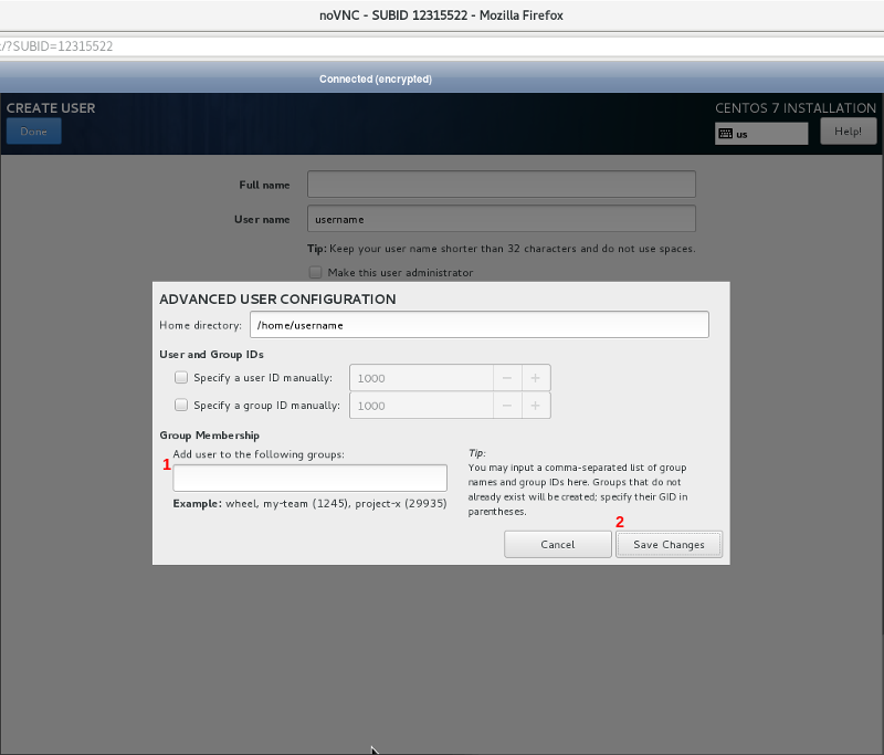 Instal dan Atur CentOS 7 untuk Membuka Kunci LVM dari Jauh pada Enkripsi Disk LUKS Menggunakan SSH