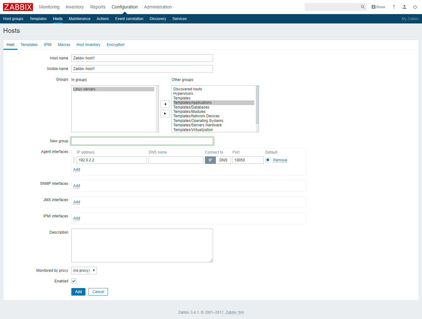 कैसे CentOS 7 पर Zabbix का उपयोग करके दूरस्थ सर्वर को सुरक्षित रूप से मॉनिटर करें