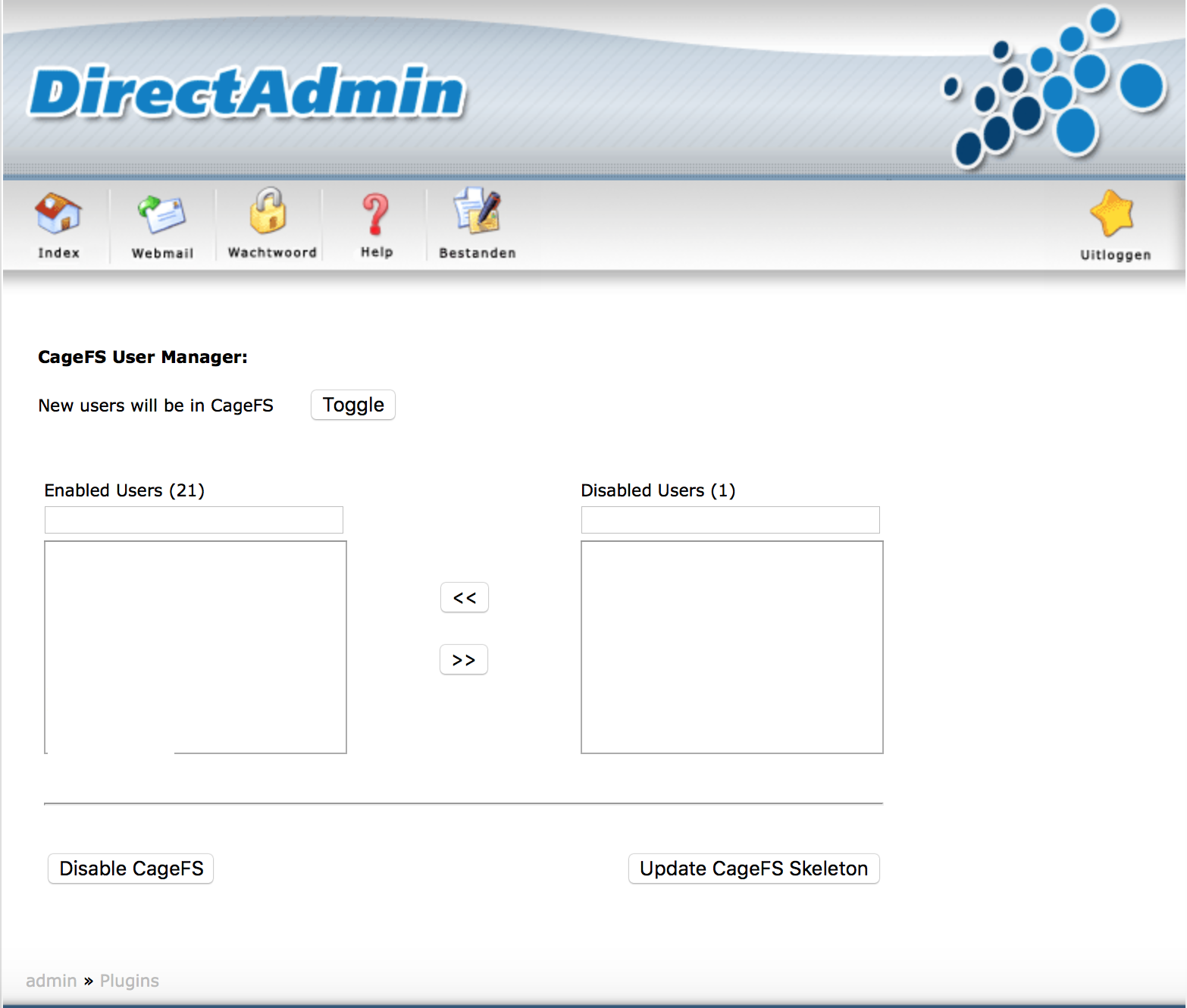 Instalando o CloudLinux no DirectAdmin com CentOS