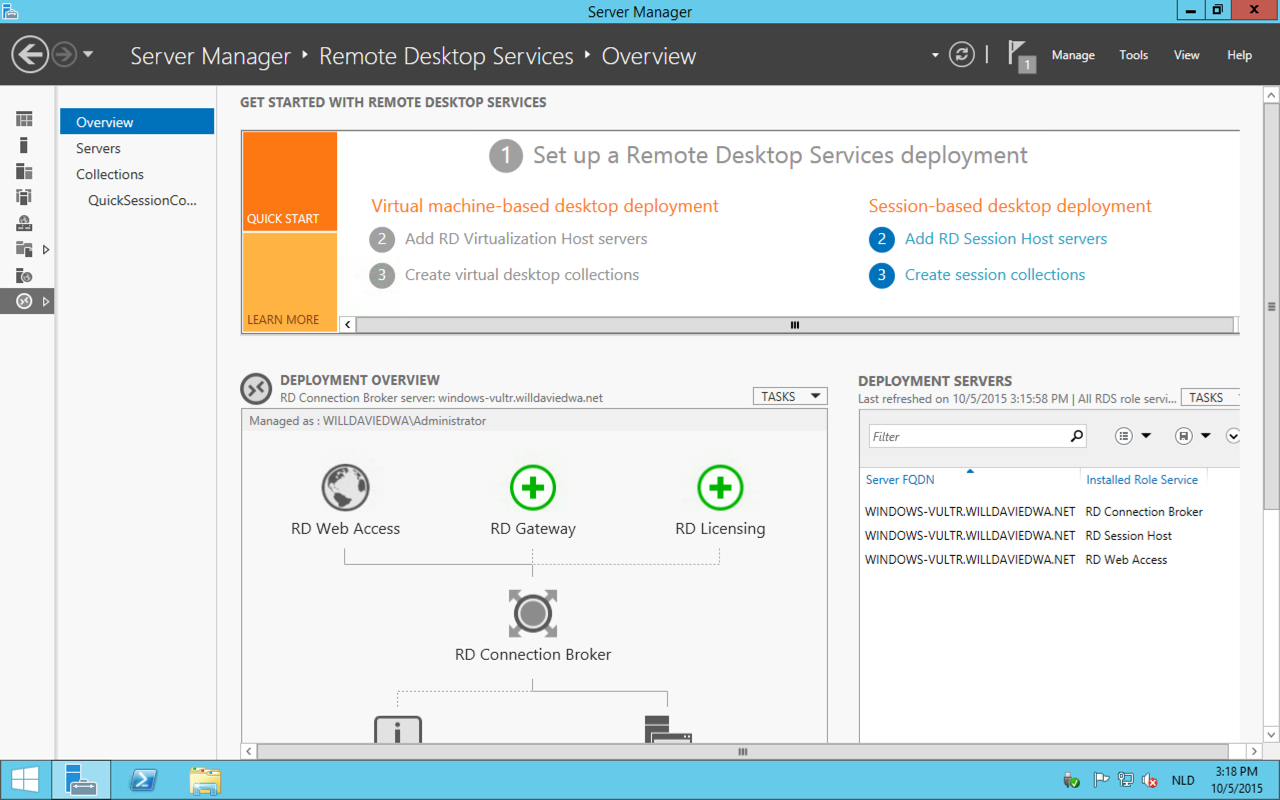 Apprendre les services de bureau à distance: Partie 3 - Configuration