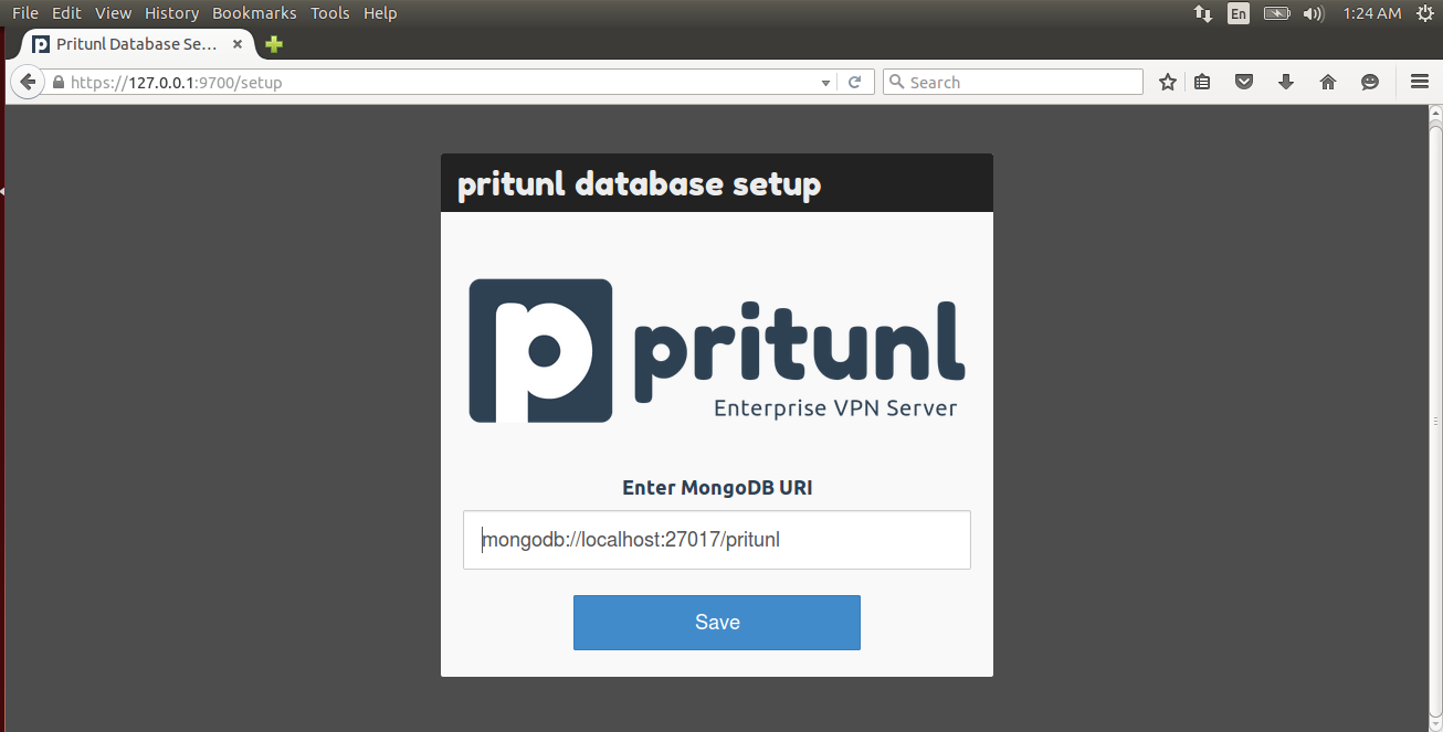 Ubuntu 14.04でPritunlを使用してVPNサーバーをセットアップする