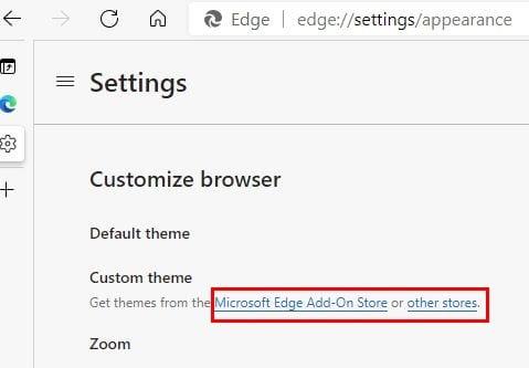 Cách tải xuống chủ đề mới cho Microsoft Edge