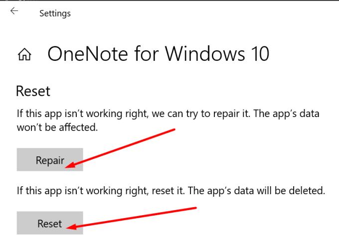 OneNote आपके द्वारा खोजे जा रहे नोट्स को खोल सकता है