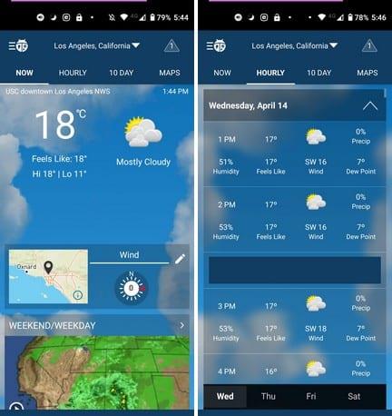Android için En İyi ve Ücretsiz Hava Durumu Uygulamalarından 5'i