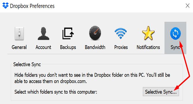 Выборочная синхронизация Dropbox: как использовать и исправить эту функцию