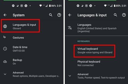 Adicione uma nova palavra ao dicionário do seu teclado - Android