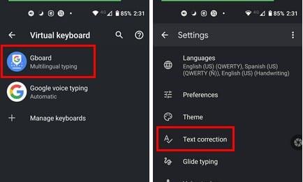 Adicione uma nova palavra ao dicionário do seu teclado - Android