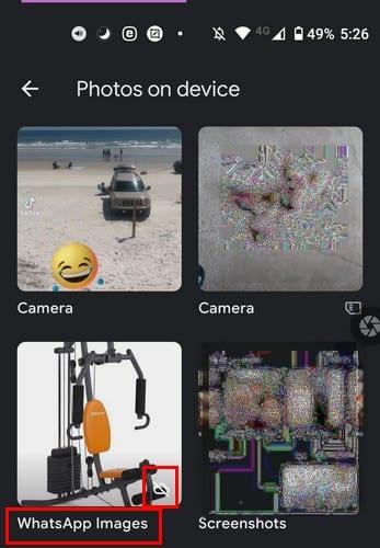 WhatsAppの写真をGoogleフォトに自動的に作成する方法