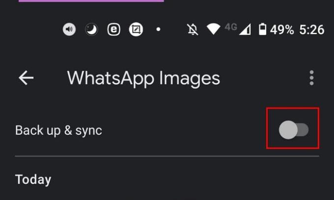 WhatsAppの写真をGoogleフォトに自動的に作成する方法
