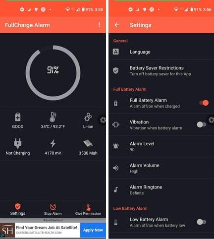 5 kostenlose und fantastische Akku-Voll-Apps für Android
