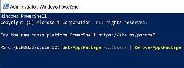 Windows 10 Bloatware verwijderen met PowerShellShe