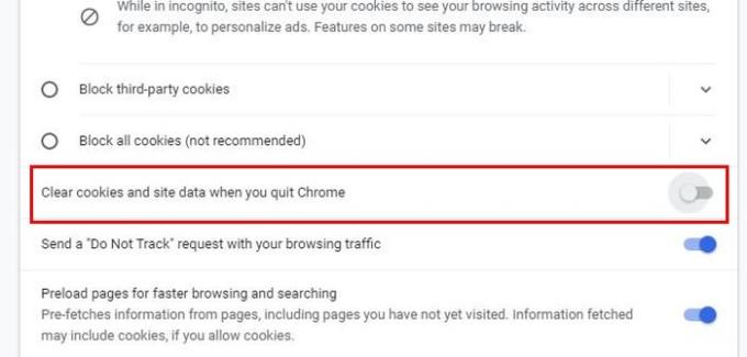 Cách bật và xóa cookie trong Chrome, Firefox và Chrome