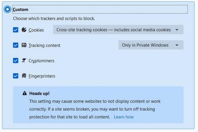 Cookies inschakelen en wissen in Chrome, Firefox en Chrome