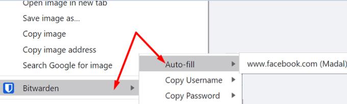 Corrigir o preenchimento automático do Bitwarden que não funciona no PC e no celular