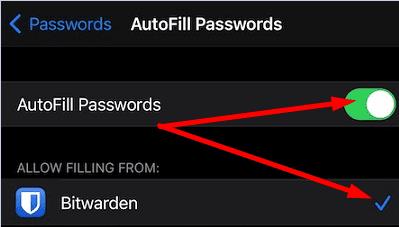 Corrigir o preenchimento automático do Bitwarden que não funciona no PC e no celular