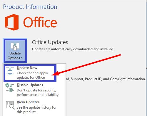 Napraw kod błędu Microsoft Office 0x4004f00c