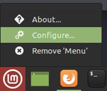Linux Mint：お気に入りメニューからアイテムを追加および削除する方法