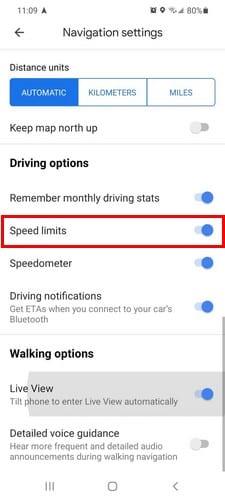 Cómo mostrar el límite de velocidad en Google Maps