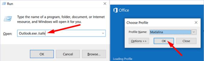 Khắc phục sự cố “Không thể mở bộ thư mục” trong Outlook?