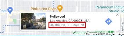 Google Maps : Comment trouver les coordonnées d'un lieu