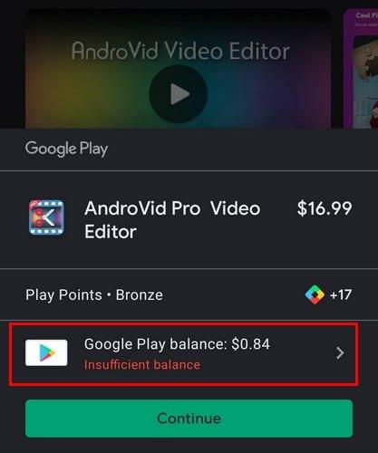 Cách đổi thẻ quà tặng trên Google Play