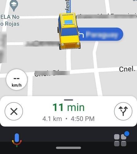 วิธีเปลี่ยนไอคอนรถใน Google Maps