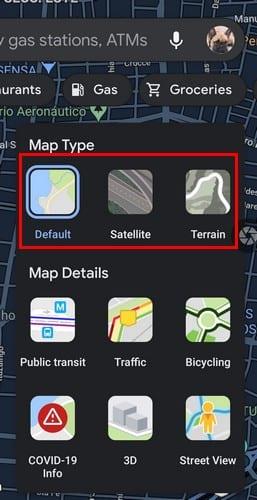 Usa sempre Google Maps nella vista satellitare