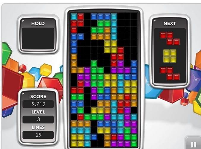 3 strony do gry w Tetris za darmo – bez rejestracji