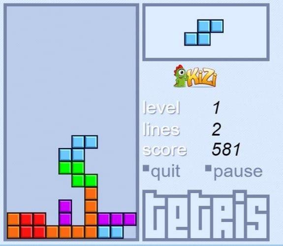 3 strony do gry w Tetris za darmo – bez rejestracji