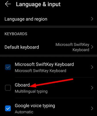 Was tun, wenn Gboard auf Android nicht mehr funktioniert?