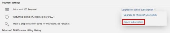 Uw Microsoft Premium-abonnement annuleren