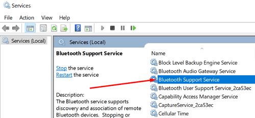 Corrigir a falta de alternância de Bluetooth no Windows 10