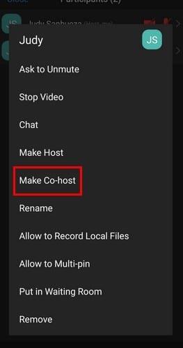 So fügen Sie einen Co-Host auf Zoom hinzu